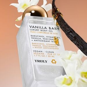 Truly Vanilla Baby Shimmering Body Oil
